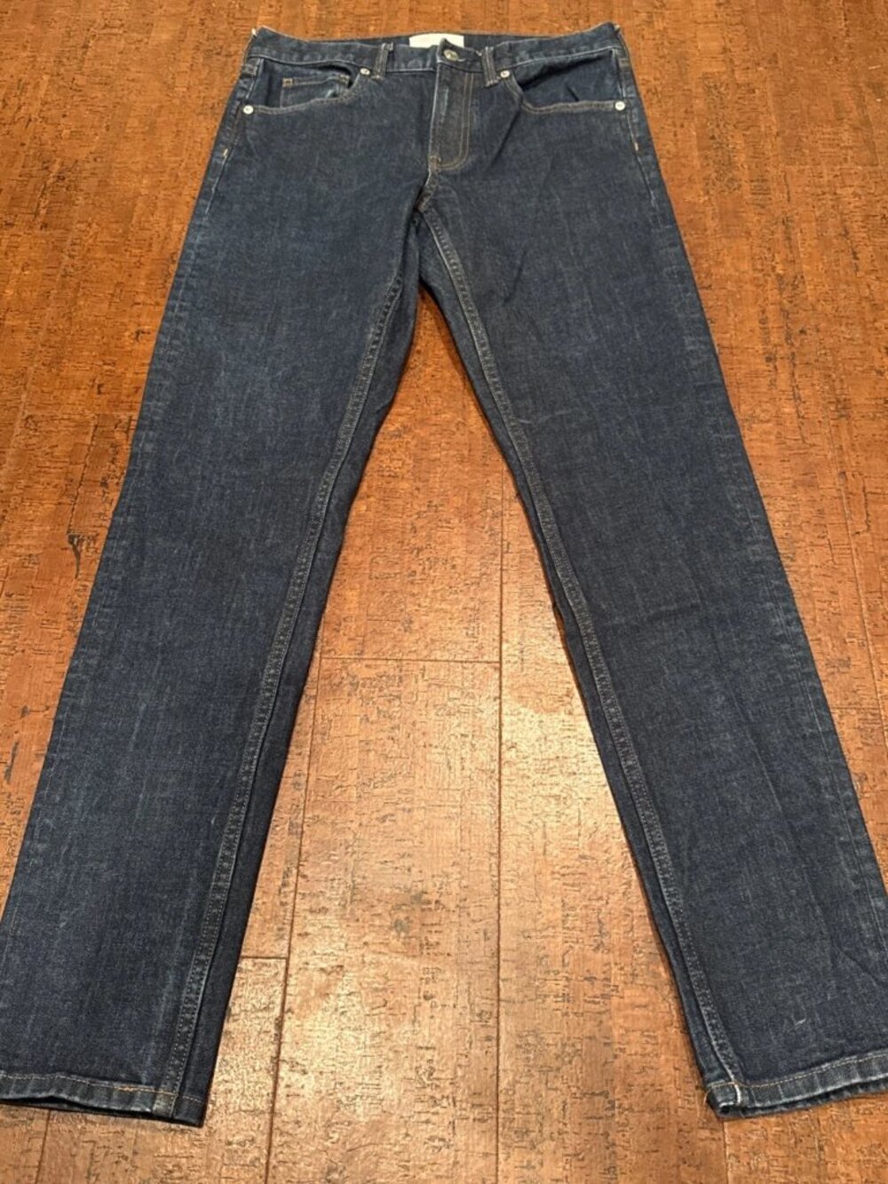 Everlane Men’s 30X33 Athletic Slim Jeans Blue Stretch Denim
